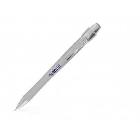 Light grey Airbus metal ball pen