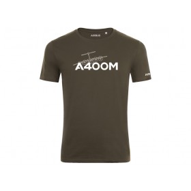 A400M camiseta de algodón orgánico